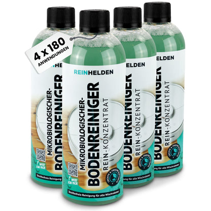 REINHELDEN® Bodenreiniger REIN-Konzentrat für Wischroboter & Saugwischer 750ml mit MIKROORGANISMEN