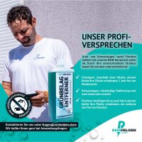 REINHELDEN® Grünbelagentferner REIN-Konzentrat 1000ml Intensiv zum Entfernen von Algen, Grünbelag, Flechten & Grünspan