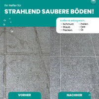 REINHELDEN® Bodenreiniger REIN-Konzentrat für Wischroboter & Saugwischer 750ml mit MIKROORGANISMEN